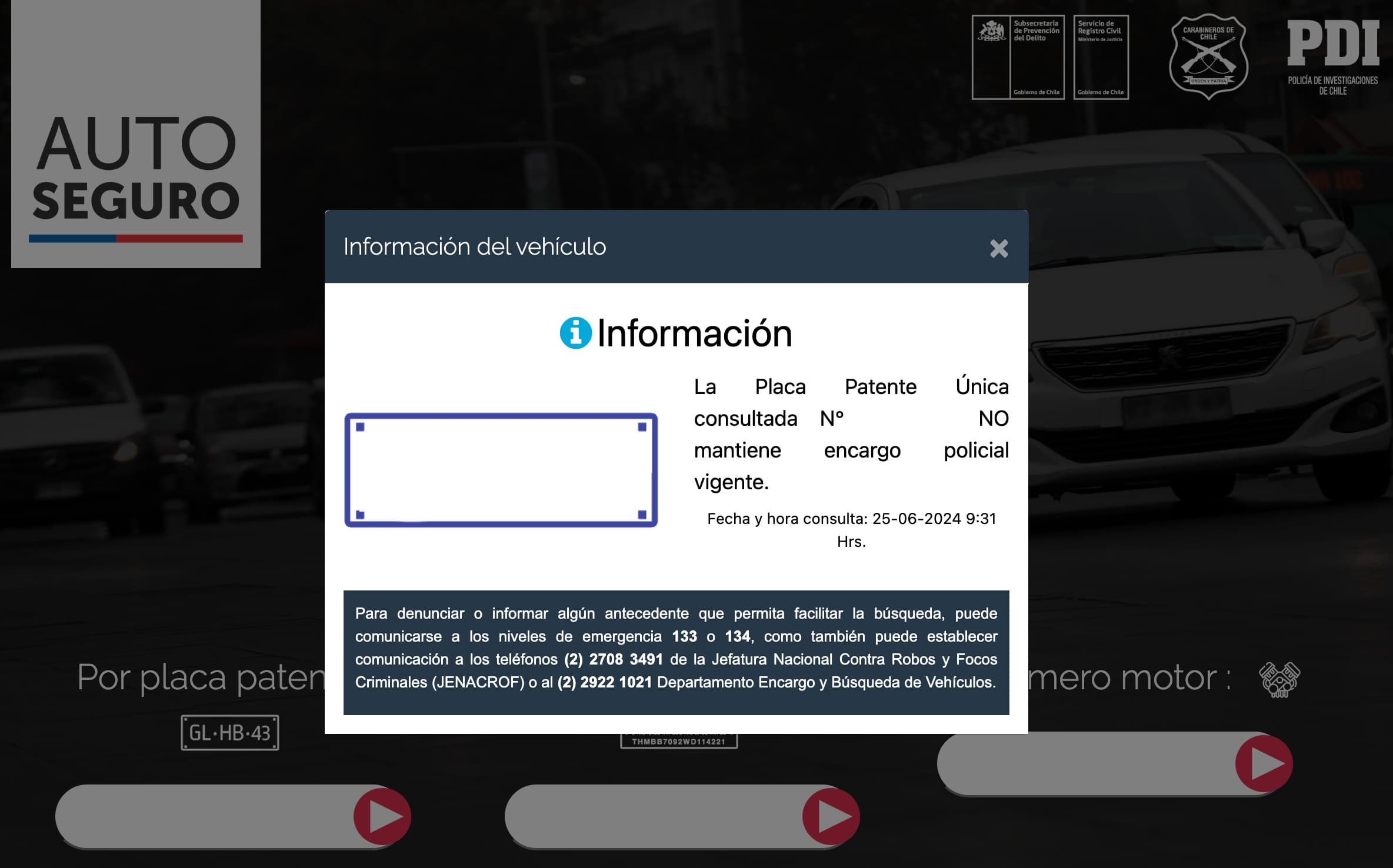 ¿Tu vehículo está en regla? Descubre cómo verificar si tiene encargo por robo
